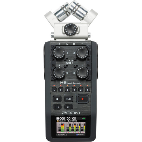 Mics & Audio - Zoom H6 Audio Recorder Mics & Audio - Zoom H6 Audio Recorder